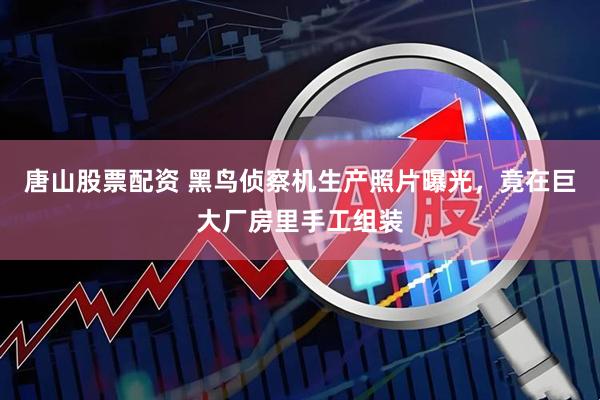 唐山股票配资 黑鸟侦察机生产照片曝光，竟在巨大厂房里手工组装